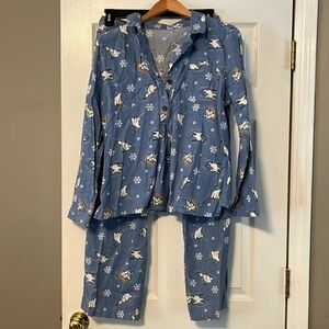 Old Navy Maternity Flannel Pajamas